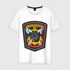 Мужская футболка хлопок с принтом Морская пехота БФ(3) в Белгороде, 100% хлопок | прямой крой, круглый вырез горловины, длина до линии бедер, слегка спущенное плечо. | морская пехота