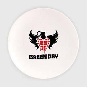 Тарелка 3D с принтом Green Day Wings в Белгороде, фарфор | диаметр - 210 мм
диаметр для нанесения принта - 120 мм | green day | green day wings | green day граната | heavy metal | metal | rock | trash metal | альтернатива | граната | грин дэй | квартет | метал | рок | рок группа | рок группы | трэш метал | хеви метал