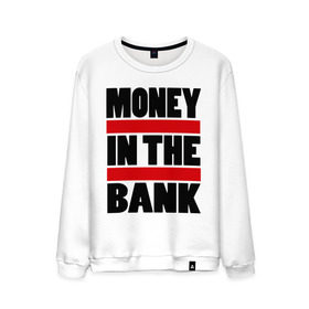 Мужской свитшот хлопок с принтом Деньги в банке в Белгороде, 100% хлопок |  | Тематика изображения на принте: банка | деньги | деньги в банке | офисный планктон | профессии