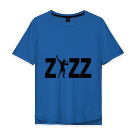 Мужская футболка хлопок Oversize с принтом Zyzz в Белгороде, 100% хлопок | свободный крой, круглый ворот, “спинка” длиннее передней части | zyzz | силовой спорт | спорт