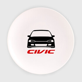 Тарелка с принтом honda civic в Белгороде, фарфор | диаметр - 210 мм
диаметр для нанесения принта - 120 мм | honda | honda civic | автомобильные | гонки | машинка | тачка