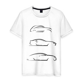Мужская футболка хлопок с принтом Скорость в Белгороде, 100% хлопок | прямой крой, круглый вырез горловины, длина до линии бедер, слегка спущенное плечо. | street racing | автомобильные | горки | машинки | скорость | тачки