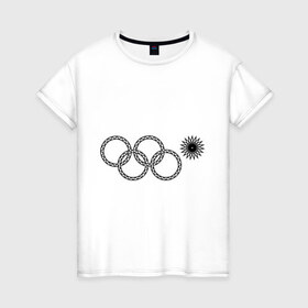 Женская футболка хлопок с принтом Нераскрывшееся кольцо в Белгороде, 100% хлопок | прямой крой, круглый вырез горловины, длина до линии бедер, слегка спущенное плечо | rings | кольца | кольцо | кольцом | мем | нераскрывшееся | нераскрывшимся