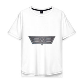 Мужская футболка хлопок Oversize с принтом EVE online в Белгороде, 100% хлопок | свободный крой, круглый ворот, “спинка” длиннее передней части | eve online | игры