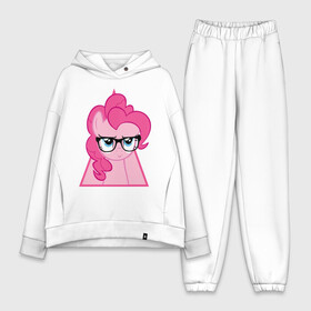 Женский костюм хлопок Oversize с принтом Pinky Pie hipster в Белгороде,  |  | hipster | my little pony | pinky pie | swag | дружба   это чудо | мультфильм | пинки пай | пони | поняши | поняшки | сваг | свэг