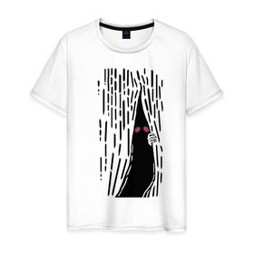 Мужская футболка хлопок с принтом Нечто Сверхъестественное в Белгороде, 100% хлопок | прямой крой, круглый вырез горловины, длина до линии бедер, слегка спущенное плечо. | дьяволы | монстры | нечто сверхъестественное | привидения