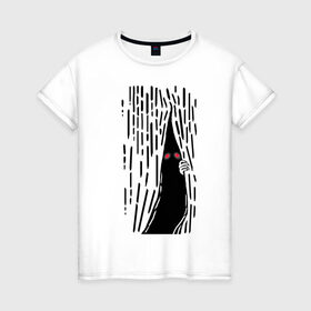 Женская футболка хлопок с принтом Нечто Сверхъестественное в Белгороде, 100% хлопок | прямой крой, круглый вырез горловины, длина до линии бедер, слегка спущенное плечо | дьяволы | монстры | нечто сверхъестественное | привидения