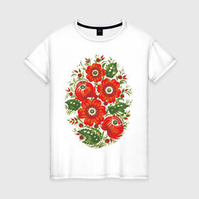 Женская футболка хлопок с принтом Живописный эскиз в Белгороде, 100% хлопок | прямой крой, круглый вырез горловины, длина до линии бедер, слегка спущенное плечо | бабочки | девушкам | живописный эскиз | цветочки