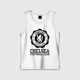 Детская майка хлопок с принтом Chelsea FC в Белгороде,  |  | 1905 | chelsea | chelsea logo | fc | footbal club | лого | логотип | спорт | футбол | футбольный клуб | челси