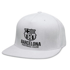 Кепка снепбек с прямым козырьком с принтом Barcelona FC в Белгороде, хлопок 100% |  | barcelona | fc | fc barcelona | footbal club | барселона | лого | логотип | спорт | футбол | футбольный клуб
