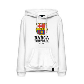 Мужская толстовка хлопок с принтом Barcelona FC в Белгороде, френч-терри, мягкий теплый начес внутри (100% хлопок) | карман-кенгуру, эластичные манжеты и нижняя кромка, капюшон с подкладом и шнурком | barcelona | fc | fc barcelona | footbal club | барселона | лого | логотип | спорт | футбол | футбольный клуб