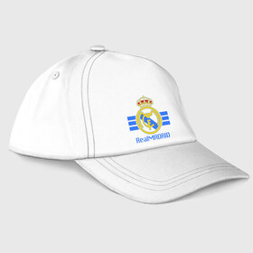 Бейсболка с принтом Real Madrid в Белгороде, 100% хлопок | классический козырек, металлическая застежка-регулятор размера | 1902 | fc | footbal club | real madrid | лого | логотип | реал мадрид | спорт | футбол | футбольный клуб