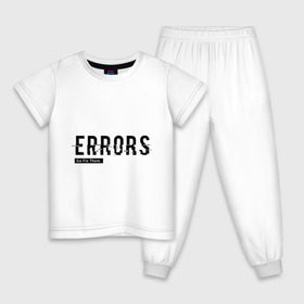 Детская пижама хлопок с принтом Watch Dogs: Error в Белгороде, 100% хлопок |  брюки и футболка прямого кроя, без карманов, на брюках мягкая резинка на поясе и по низу штанин
 | games | watch dogs