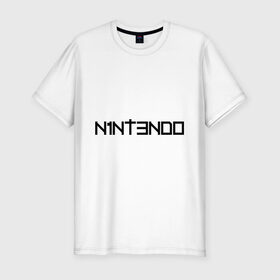 Мужская футболка премиум с принтом Nintendo в Белгороде, 92% хлопок, 8% лайкра | приталенный силуэт, круглый вырез ворота, длина до линии бедра, короткий рукав | баста | ноггано