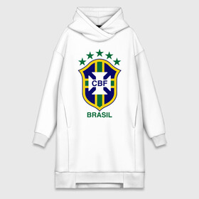 Платье-худи хлопок с принтом Сборная Бразилии по футболу в Белгороде,  |  | бразилия