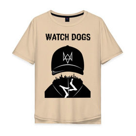 Мужская футболка хлопок Oversize с принтом You will be Hacker в Белгороде, 100% хлопок | свободный крой, круглый ворот, “спинка” длиннее передней части | hacker | watch dogs | will | you