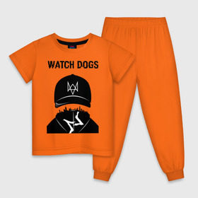 Детская пижама хлопок с принтом You will be Hacker в Белгороде, 100% хлопок |  брюки и футболка прямого кроя, без карманов, на брюках мягкая резинка на поясе и по низу штанин
 | hacker | watch dogs | will | you