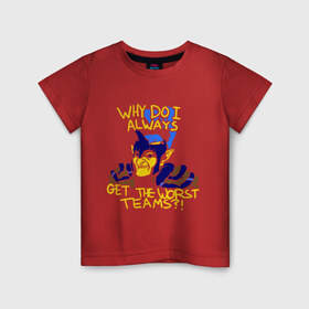 Детская футболка хлопок с принтом Troll Warlord Dota2 в Белгороде, 100% хлопок | круглый вырез горловины, полуприлегающий силуэт, длина до линии бедер | Тематика изображения на принте: dota | troll | warlord | варлорд | дота | тролль