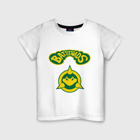 Детская футболка хлопок с принтом Боевые Жабы в Белгороде, 100% хлопок | круглый вырез горловины, полуприлегающий силуэт, длина до линии бедер | battle | batttletoads | sega | toads | сега