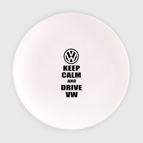 Тарелка с принтом Keep calm and drive vw в Белгороде, фарфор | диаметр - 210 мм
диаметр для нанесения принта - 120 мм | calm | drive | keep | volkswagen | веди | води | вольксваген | оставайся | сохраняй | спокойствие