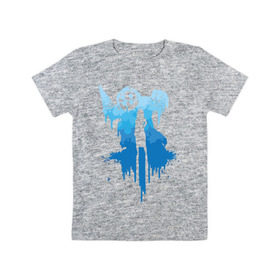 Детская футболка хлопок с принтом Биошок в Белгороде, 100% хлопок | круглый вырез горловины, полуприлегающий силуэт, длина до линии бедер | bioshock | burial at sea | биошок | большой папочка | букер | сестренки | элизабет