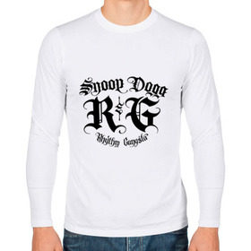 Мужской лонгслив хлопок с принтом Snoop Dogg в Белгороде, 100% хлопок |  | rap | snoop dogg | музыка | рэп | снуп дог