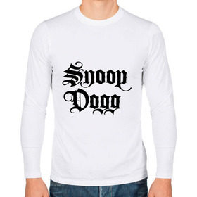 Мужской лонгслив хлопок с принтом Snoop Dogg в Белгороде, 100% хлопок |  | rap | snoop dogg | музыка | рэп | снуп дог