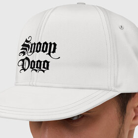 Кепка снепбек с прямым козырьком с принтом Snoop Dogg в Белгороде, хлопок 100% |  | rap | snoop dogg | музыка | рэп | снуп дог