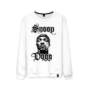 Мужской свитшот хлопок с принтом Snoop Dogg в Белгороде, 100% хлопок |  | rap | snoop dogg | музыка | рэп | снуп дог