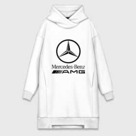 Платье-худи хлопок с принтом AMG в Белгороде,  |  | amg | benz | logo | mercedes | авто | амг | лого | мерс | мерседес бенс