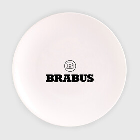 Тарелка 3D с принтом Brabus в Белгороде, фарфор | диаметр - 210 мм
диаметр для нанесения принта - 120 мм | benz | brabus | logo | mercedes | авто | брабус | лого | мерс | мерседес бенс