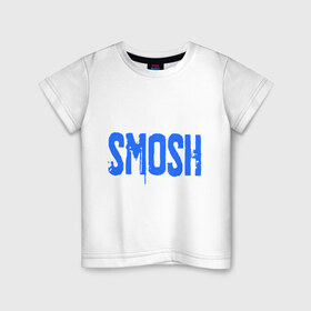 Детская футболка хлопок с принтом Smosh в Белгороде, 100% хлопок | круглый вырез горловины, полуприлегающий силуэт, длина до линии бедер | blogger | russmosh | smosh | youtube | блоггер | смош | шоу | ютубер