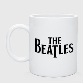 Кружка с принтом The Beatles в Белгороде, керамика | объем — 330 мл, диаметр — 80 мм. Принт наносится на бока кружки, можно сделать два разных изображения | Тематика изображения на принте: beatles | битлз