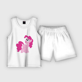 Детская пижама с шортами хлопок с принтом Пони Пинки Пай в Белгороде,  |  | my little pony | пинки пай | пони