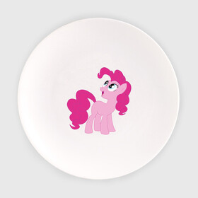 Тарелка с принтом Пони Пинки Пай в Белгороде, фарфор | диаметр - 210 мм
диаметр для нанесения принта - 120 мм | my little pony | пинки пай | пони