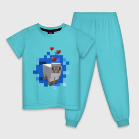 Детская пижама хлопок с принтом Minecraft sheep в Белгороде, 100% хлопок |  брюки и футболка прямого кроя, без карманов, на брюках мягкая резинка на поясе и по низу штанин
 | 2015 | minecraft | бараны | животные | майнкрафт | овечки | приколы | символ года | ягнята