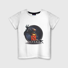 Детская футболка хлопок с принтом Shadow Fiend Dota 2 в Белгороде, 100% хлопок | круглый вырез горловины, полуприлегающий силуэт, длина до линии бедер | dota | dota2 | shadow fiend | дота | дота2