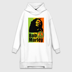 Платье-худи хлопок с принтом Bob Marley в Белгороде,  |  | bob marley | боб марли