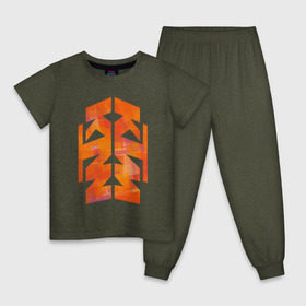 Детская пижама хлопок с принтом KTM | КТМ в Белгороде, 100% хлопок |  брюки и футболка прямого кроя, без карманов, на брюках мягкая резинка на поясе и по низу штанин
 | Тематика изображения на принте: 