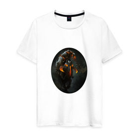 Мужская футболка хлопок с принтом Chaos Knight в Белгороде, 100% хлопок | прямой крой, круглый вырез горловины, длина до линии бедер, слегка спущенное плечо. | chaos knightchaos knight | dota