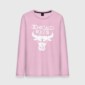 Мужской лонгслив хлопок с принтом Chicago Bulls fun logo в Белгороде, 100% хлопок |  | chicago bulls | антибрэнд