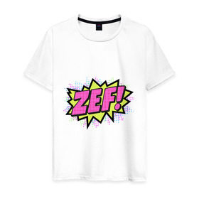 Мужская футболка хлопок с принтом ZEF Yolandi t shirt в Белгороде, 100% хлопок | прямой крой, круглый вырез горловины, длина до линии бедер, слегка спущенное плечо. | die antwoord