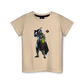 Детская футболка хлопок с принтом Destiny Hunter в Белгороде, 100% хлопок | круглый вырез горловины, полуприлегающий силуэт, длина до линии бедер | guardian | hunter | дестини | игра | судьба