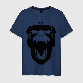 Мужская футболка хлопок с принтом 12 обезьян в Белгороде, 100% хлопок | прямой крой, круглый вырез горловины, длина до линии бедер, слегка спущенное плечо. | 12 обезьян | брэд питт | брюс уиллис | вирус | сериал