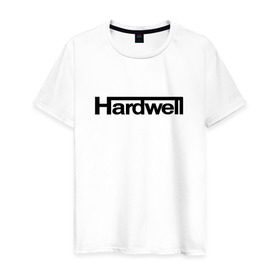 Мужская футболка хлопок с принтом Hardwell в Белгороде, 100% хлопок | прямой крой, круглый вырез горловины, длина до линии бедер, слегка спущенное плечо. | Тематика изображения на принте: hardwell | house | хардвелл | хаус