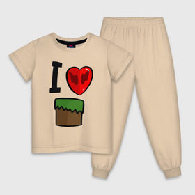 Детская пижама хлопок с принтом Футболка Диллерона в Белгороде, 100% хлопок |  брюки и футболка прямого кроя, без карманов, на брюках мягкая резинка на поясе и по низу штанин
 | игры | мinecraft | майнкрафт