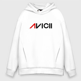 Мужское худи Oversize хлопок с принтом Avicii в Белгороде, френч-терри — 70% хлопок, 30% полиэстер. Мягкий теплый начес внутри —100% хлопок | боковые карманы, эластичные манжеты и нижняя кромка, капюшон на магнитной кнопке | Тематика изображения на принте: avici dj (house) house | avicii | авичи