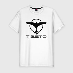 Мужская футболка премиум с принтом Tiesto в Белгороде, 92% хлопок, 8% лайкра | приталенный силуэт, круглый вырез ворота, длина до линии бедра, короткий рукав | club life | dj | house | tieso