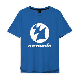 Мужская футболка хлопок Oversize с принтом Armada Music в Белгороде, 100% хлопок | свободный крой, круглый ворот, “спинка” длиннее передней части | armada music | armada music labelarmada | trance