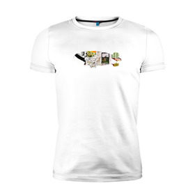 Мужская футболка премиум с принтом Led Zeppelin в Белгороде, 92% хлопок, 8% лайкра | приталенный силуэт, круглый вырез ворота, длина до линии бедра, короткий рукав | Тематика изображения на принте: led zeppelin